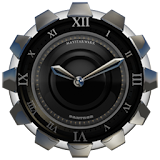 Clock Widget Black Panther icon