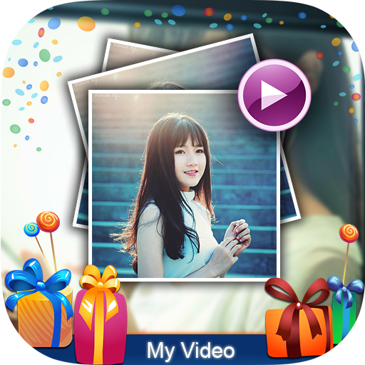 Happy Birthday Video Maker  Icon