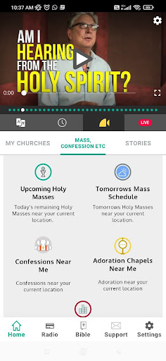 Divine Blizz: Mass Timings App Screen 3