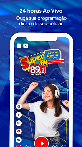 Android application Super FM 89,1 screenshort