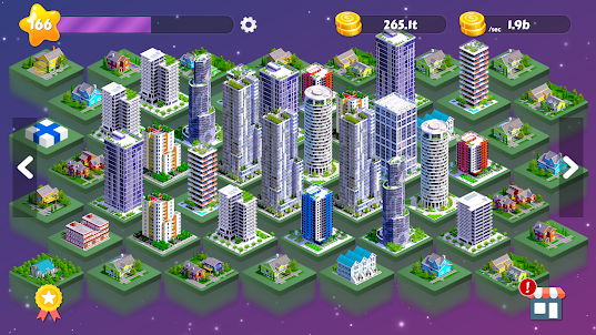 Designer City: idle merge game