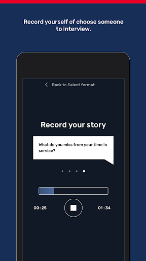 RAF Stories - create & share s Screen 3
