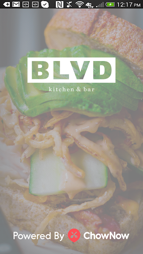 Android application Blvd Kitchen & Bar screenshort