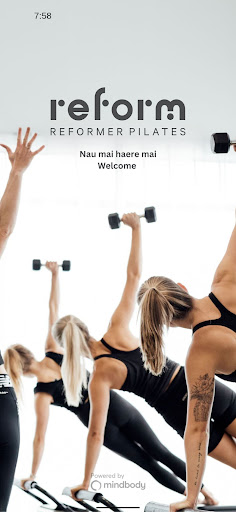 Android application Reform Fitness NZ screenshort