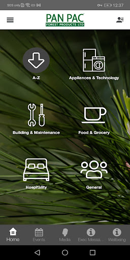 Pan Pac Staff App Screen 2