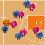 Basketball ☆ strategy board icon