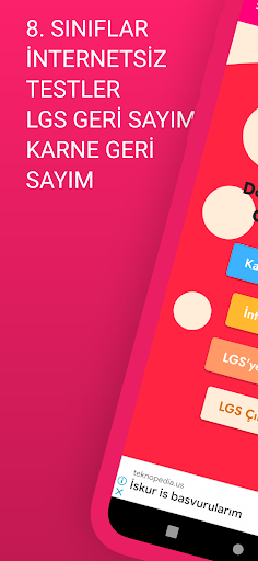 8.Sınıf Tüm Ders İnternetsiz