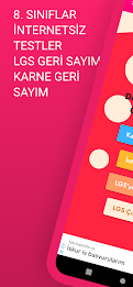 8.Sınıf Tüm Ders İnternetsiz poster 1