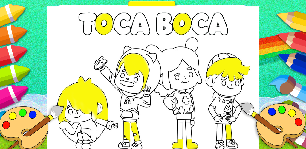 Toca Boca Coloring Game APK for Android Download