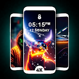 4K Wallpaper: Lock-home screen icon
