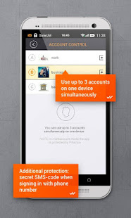 Secure messenger SafeUM 1.1.0.1548 APK screenshots 8