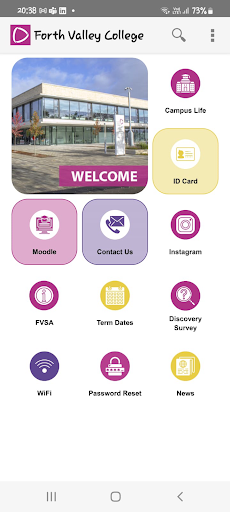 Android application Forth Valley College screenshort