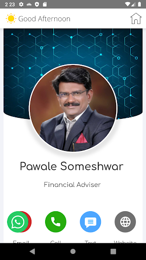 Android application Pawale Someshwar screenshort