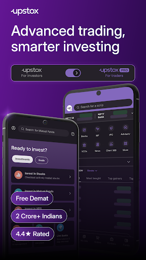 Upstox Stocks IPO Mutual Funds screenshot 1