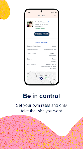 Screenshot of Care.com: Find Caregiving Jobs