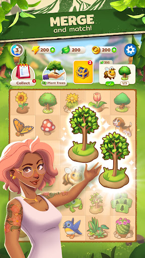 Android application Longleaf Valley: Merge Garden screenshort