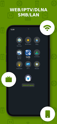 Cast to TV+ Chromecast Roku TV - Video Players & Editors - apps