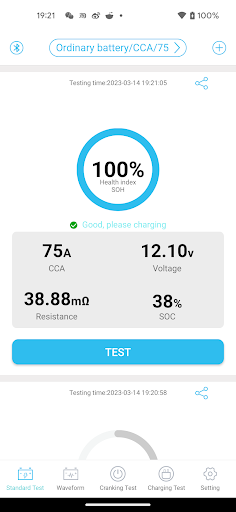 Android application Tool It - BTW 6V/12V screenshort