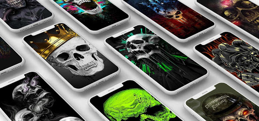 Android application Awesome Skull Wallpapers - Ba screenshort