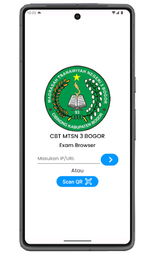 Android application CBT MTSN 3 Bogor screenshort