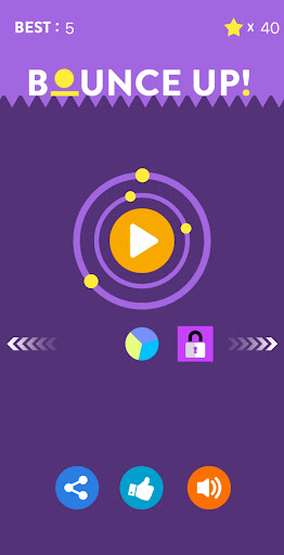 Android application Bounce Ball screenshort