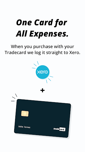 Android application Tradecard screenshort