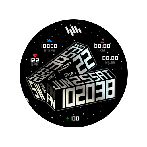 SamWatch SIGN CUBE Space 6 logo