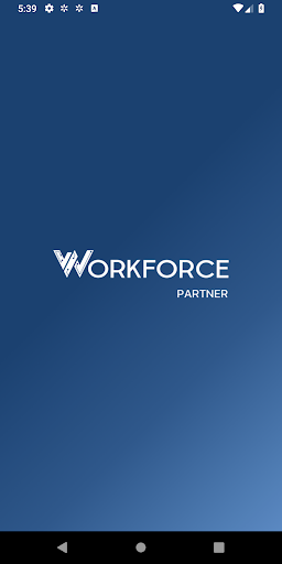 Android application Workforce Partner screenshort