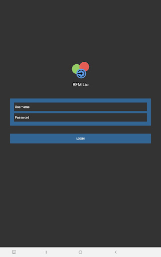 Android application RFM Lio screenshort