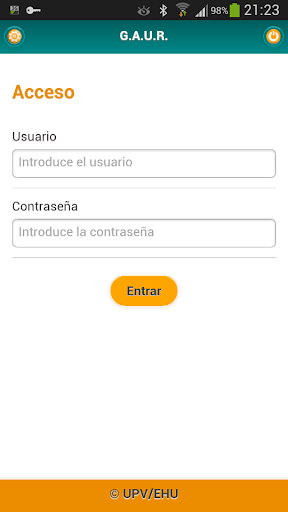 Android application G.A.U.R. screenshort