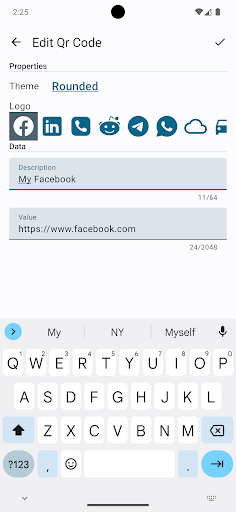 My QR Screen 2