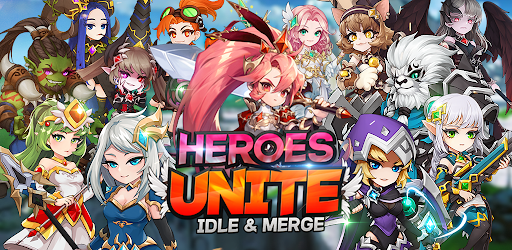 HEROES UNITE : IDLE & MERGE apkpoly screenshots 7