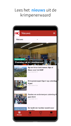Android application RTV Krimpenerwaard screenshort