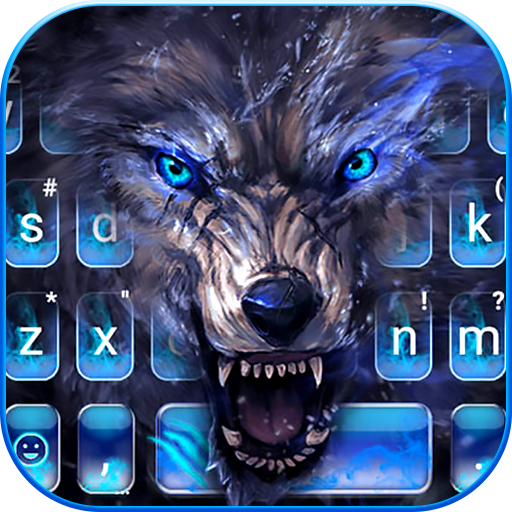 Cruel Night Wolf Keyboard Them logo