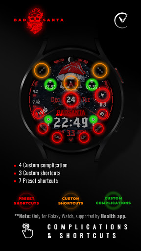 BAD SANTA Christmas Watch Face screenshot 6