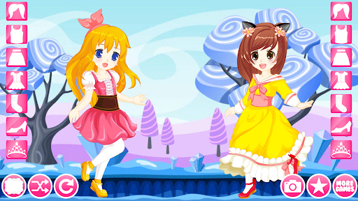 Android application BFF Sisters Dress Up Game screenshort