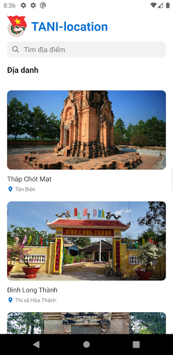 Tani-Location Screen 2