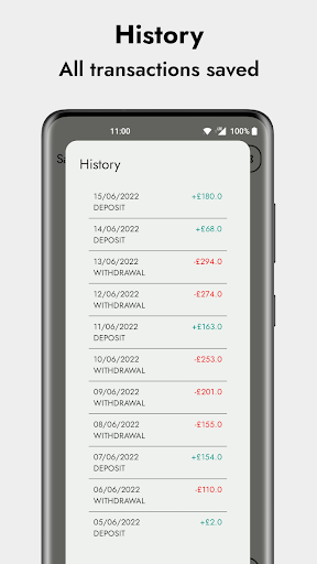 Screenshot of JamJars: Savings Tracker