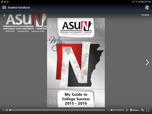 Screenshot of ASU-Newport Smart Campus