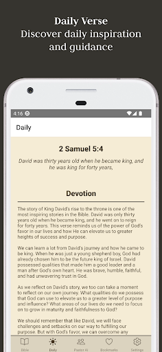Android application HolyBible.AI screenshort