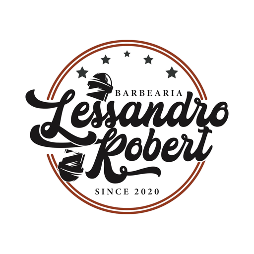 Barbearia Lessandro Robert logo