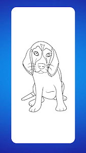 Dog coloring