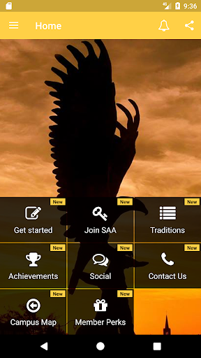 Android application SAA HUB screenshort