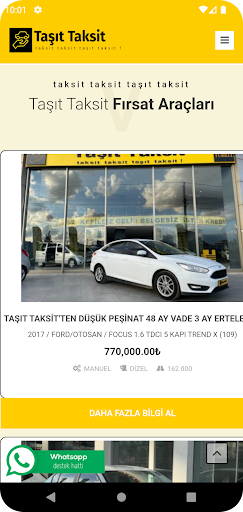 Taşıt Taksit Screen 3