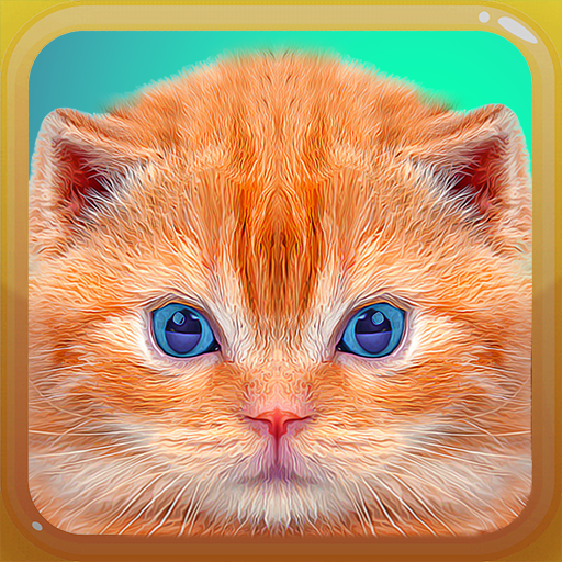 Cat and Kitten Meow Sounds Logo