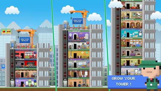 Tiny Tower Mod Apk v4.6.0 (Latest/Vip) Download For Android 1