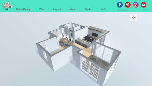 Android application Home Design | Floor Plan PRO screenshort