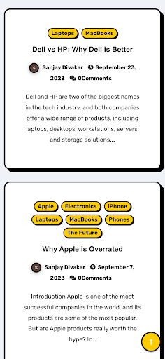 Sanjay Divakar - Tech News Screen 3