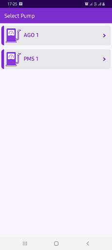 Epump Truck Driver App Screen 3