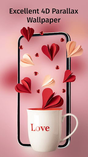 Lovely Parallax wallpaper Screen 2
